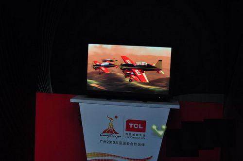 TCL 3D電視閃亮CEF，3D電視在2010真的“火”了
