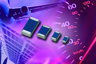采用0402、0603、0805和1206外形尺寸的電阻器件