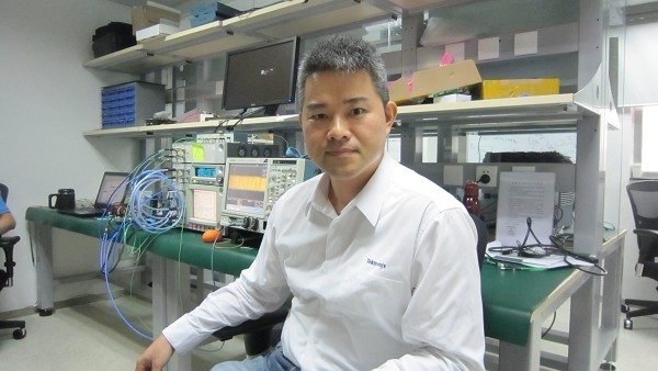 圖2. BERTScope資深專家、泰克高級業(yè)務(wù)拓展經(jīng)理Allen Wang全程督導(dǎo)本次免費測試活動。