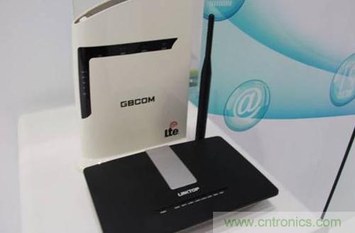 圖4：基于聯(lián)芯科技4模11頻基帶芯片 LC1761的TD-LTE CPE。