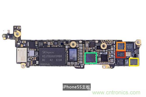土豪金iPhone 5S拆解：內(nèi)部結(jié)構(gòu)升級(jí)，維修難度增加