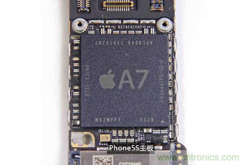 土豪金iPhone 5S拆解：內(nèi)部結(jié)構(gòu)升級(jí)，維修難度增加