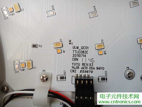 高端大氣上檔次！智能遙控調(diào)光LED吸頂燈拆解