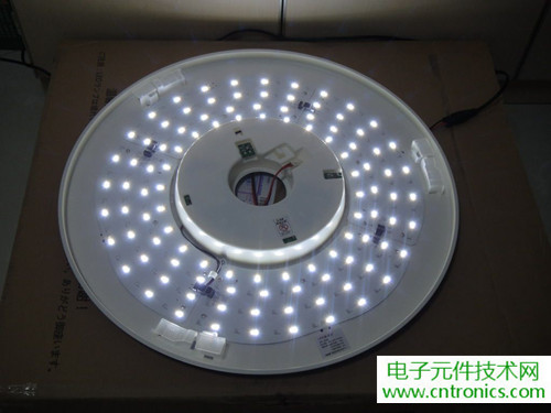 高端大氣上檔次！智能遙控調(diào)光LED吸頂燈拆解