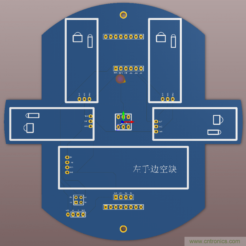 牛人力作！PCB版藍(lán)牙智能小車DIY