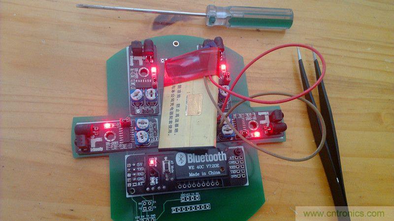 牛人力作！PCB版藍(lán)牙智能小車DIY