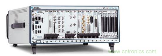 NI PXI Express機箱包含射頻分析儀和發(fā)生器、矢量網絡分析儀、開關、電源和嵌入式計算機