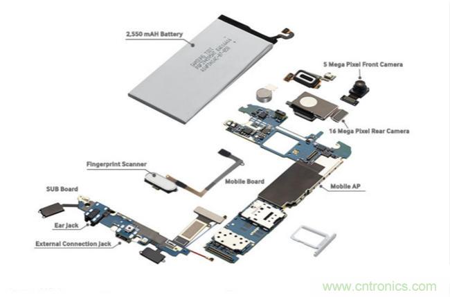 拆解三星Galaxy S6/S6 Edge，網(wǎng)友大呼“有料”！
