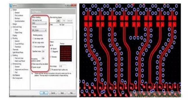 PCB 設計工具如果能夠控制共面波導和波導過孔的創(chuàng)建，將有助于顯著減少設計錯誤和縮短設計時間。