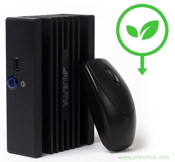 圖10：Aluetia新開發(fā)的超低耗電無風(fēng)扇小巧PC。