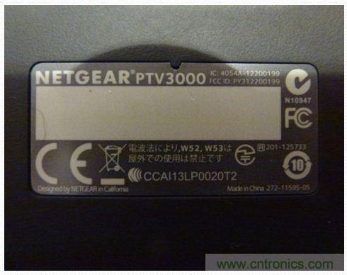 圖(b)：圖解便宜又好用的媒體適配器PTV3000。
