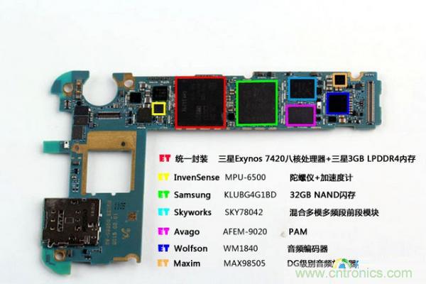 三星S6 Edge+拆解：比S6 Edge加在哪里？