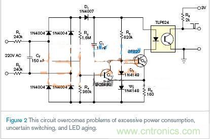 新一代LED光耦電路設(shè)計，改進老化和能耗
