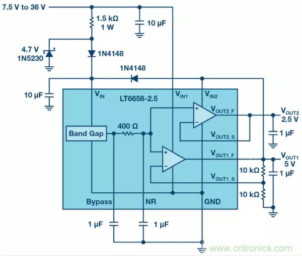 可驅(qū)動電流的高精度基準(zhǔn)電壓源，它是這樣的……