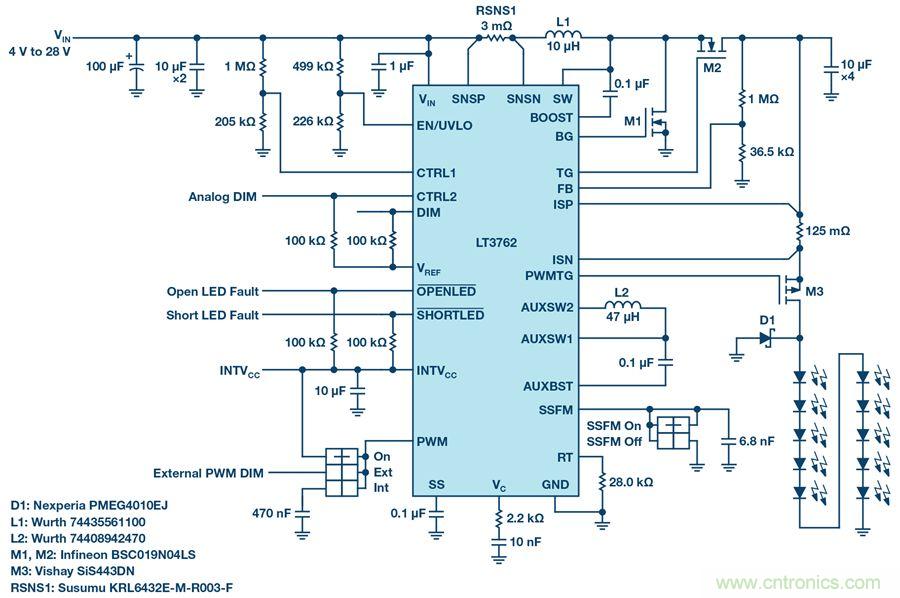 告別效率損耗源，這款器件隨時為大電流LED供電