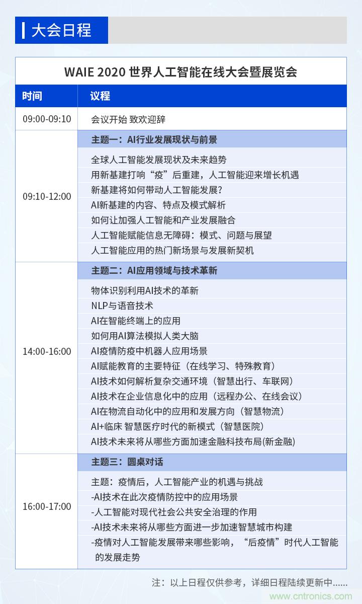 燃AI引擎，WAIE 2020世界人工智能大會震撼來襲！