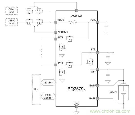 Buck-Boost集成電路提供更快的充電速度，更長的電池壽命
