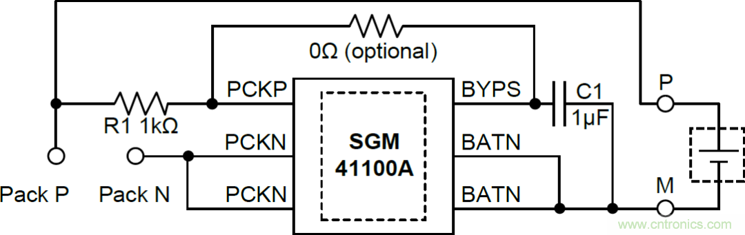 小封裝、微功耗小微電池保護(hù)器SGM41100A