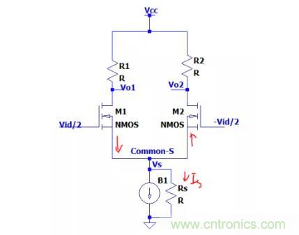 關(guān)于差分輸入電路和共模信號(hào)，差模信號(hào)關(guān)系的理解