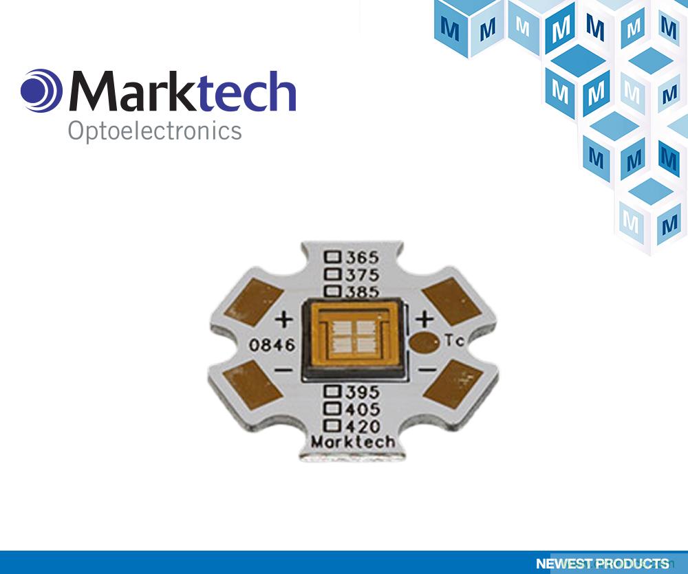 貿澤電子宣布與Marktech Optoelectronics簽訂全球分銷協(xié)議
