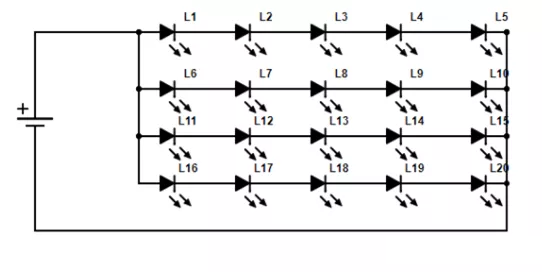 三種LED接線(xiàn)：串聯(lián)、并聯(lián)和串并聯(lián)，我們?cè)撊绾芜x？